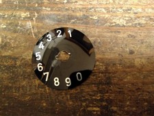 neues Ziffernblättchen für Nummernschalter von der Post Modell W48/49