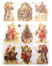 Glanzbilder Oblaten Posiealbum