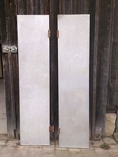 alte Schwingtüren Bauhaus Industrie Stil Türe Loft Ambiente Metall verkleidet