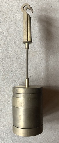 Altes gegengewicht aus messing - gegengewicht,
