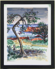 Original aquarell zeichnung - aquarell,