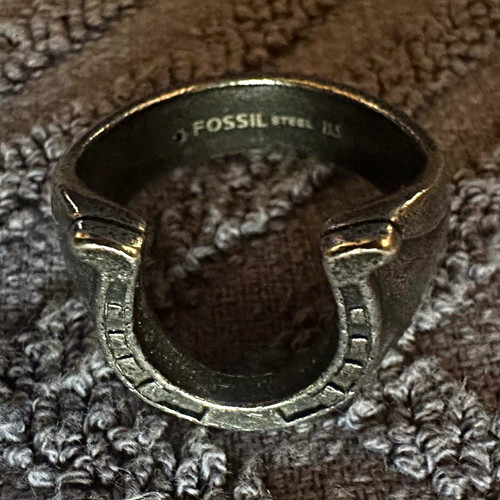 Fossil herren ring edelstahl - fossil,