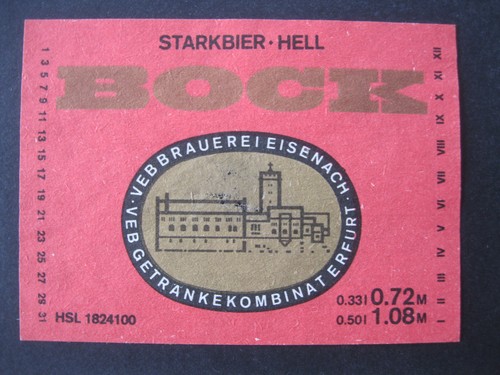 Veb brauerei eisenach - brauerei,