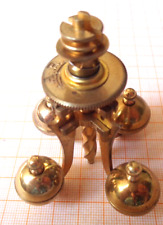 Altes gebrauchtes Pendel für Jahresuhr Drehpendeluhr Höhe 7 cm 163,8 Gramm A