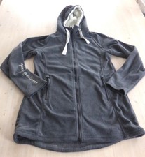Fleece Mantel, Grau, nit Kapuze, Gr. L Steeds, Krämer