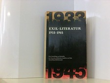 Exil Literatur 1933 - 1945 - eine Ausstellung aus Beständen der Deutschen Biblio