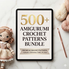 PREMIUM 500+ Amigurumi Crochet