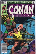 CONAN THE BARBARIAN # 140 US Marvel Comic 1982