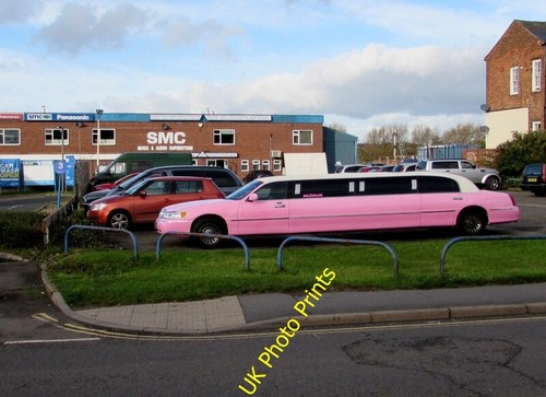 Foto 6x4 rosa stretchlimousine - foto,