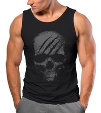 Herren Tank-Top Totenkopf