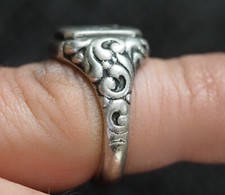 Vintage Ring Silber 800er um