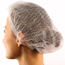 Einweg Haarnetz Weiß PP-Vlies