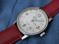 Automatik Askania Armbanduhr Berlin - Friedenau Fliegeruhr