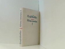 Wieso warum? Ausgewählte Gedichte 1928 - 1955 Kästner, Erich:
