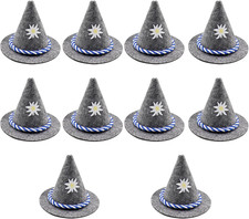 10 Stück Oktoberfest Deko Filzhut - Mini Trachtenhut Bayrische Tischdeko