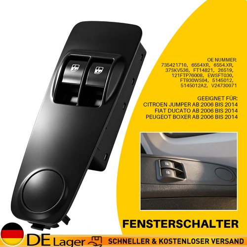Fensterheberschalter vorne - 1x,