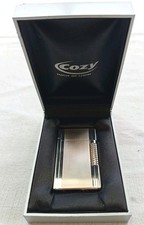 Cozy Premium Gasfeuerzeug im Etui Metallgehäuse Sammler Desig 