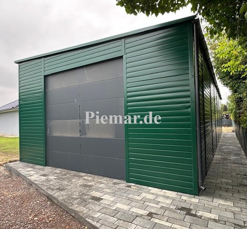 Blechgarage halle 18x6x3 - blechgarage,