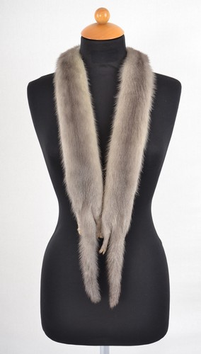 Z636 real mink collar - mink,