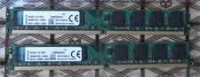 4GB Kit (2x 2GB) Kingston KVR800D2N6/2G DDR2 RAM 800 MHz CL6 RAM Arbeitsspeicher