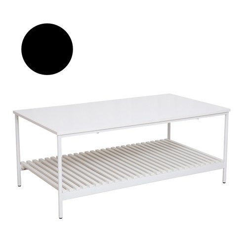 Couchtisch schwarz weiß - couchtisch, schwarz/weiß