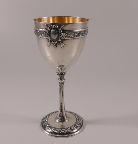 Pokal becher silber 800 schwyz - silber,