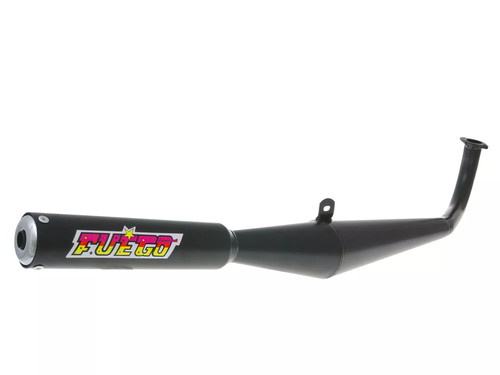 Auspuff fuego boss schwarz - auspuff,