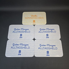 Lätta Frühstücksbrettchen Brettchen Melamin Kunstoff 23,4 x 14,3 cm Werbeartikel