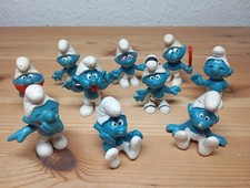 10 x Schleich Bully SchlumpfSammlung Konvolut 1. Schlümpfe einfach normal 