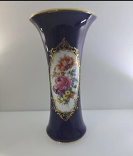Meissen Vase Kobaltblau