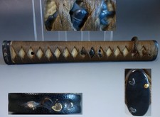 langer Tsuka Griff Griff Hund