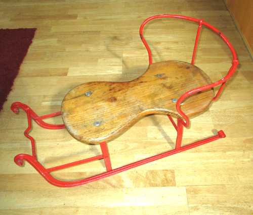 Vintiage alter schlitten - alter,