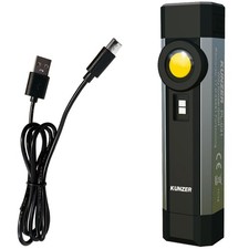 LED Arbeitsleuchte Kunzer PL-031 USB-C Arbeitslampe mit UV-Licht COB Li-Ion Akku