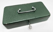 Geldkassette Metall Kasse Truhe Tresor Aufbewahrung Münzbox abschließbar retro