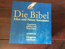 Die Bibel - Altes und Neues Testament [10x MP3 CD / 105 Stunden] Sven Görtz