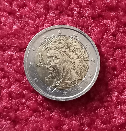 Euro münze italien 2002 r - 2, ,italien