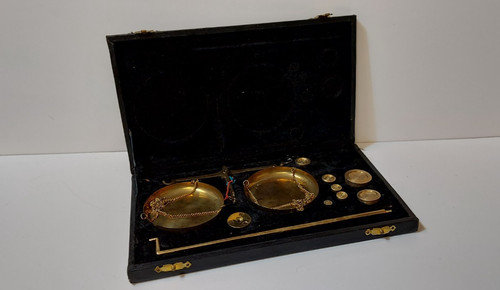 Alte feinwaage apothekerwaage - feinwaage,