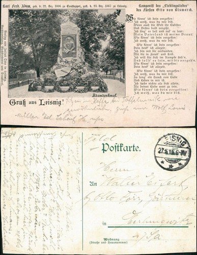 Ansichtskarte leisnig - ansichtskarte,