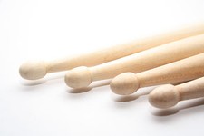 Kinder Sticks Schlagzeug 4 Drumsticks Trommel Junior Musik Holz Set Fit Trommeln