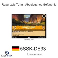 Lorcana Rapunzels Turm - Abgelegenes Gefängnis | 5SSK-DE33 | Uncommon | Deutsch