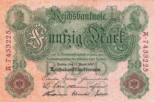 Reichsbanknote mark - 50,