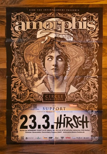 Amorphis circle tour - amorphis,