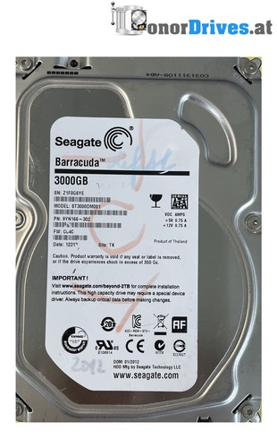 Seagate st3000dm001 tb - ,