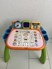 VTech 3-in-1 Magischer Schreibtisch, Maltisch, inkl. Hocker und Lernkarten