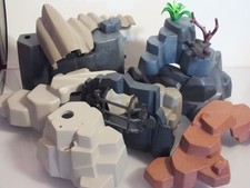 Playmobil Felsen 3841 Tempel Ritterburg Drachenburg 4850 Ersatzteile Zubehör