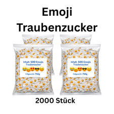2000x Emoji Traubenzucker