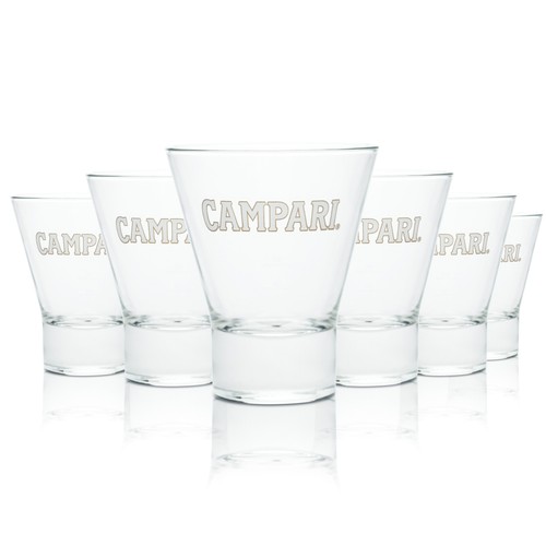 Campari glas 25l - 6x,