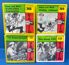 DEFA Rollfilm DIA FILM Märchen.. 4 Stück DDR Nr. 13 /131/364/366 Color /P27.10/8