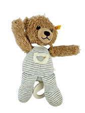 Steiff Spieluhr Schlaf Gut Bär Grau 20 cm Kuscheltier Plüschtier Teddy Rarität