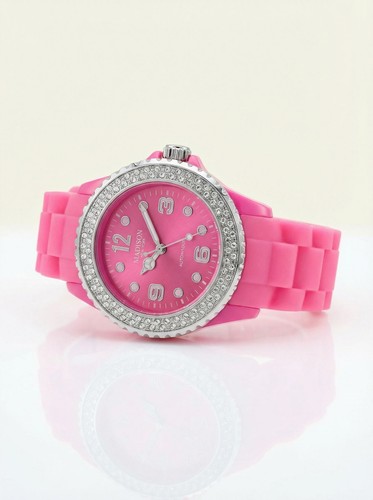Madison new york damenuhr pink - madison,